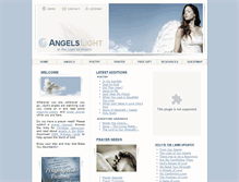 Tablet Screenshot of angelslight.org